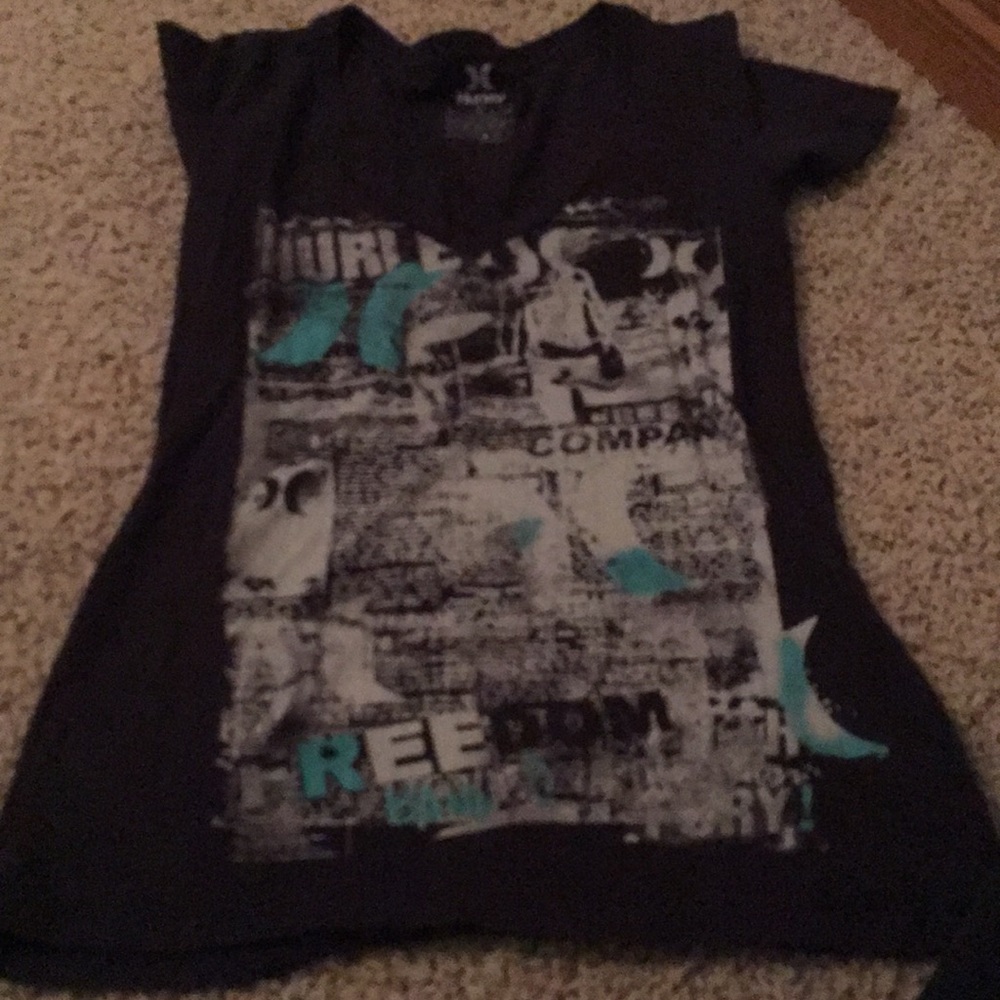 Hurley v neck shirt